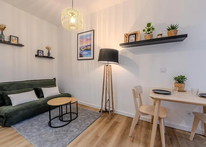 דירה Joli T2- Cocooning - Wifi Fibre - Lave-linge