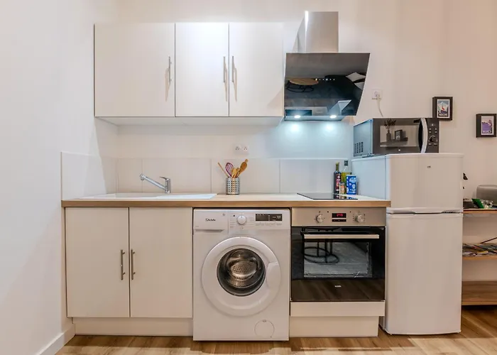 דירה Joli T2- Cocooning - Wifi Fibre - Lave-linge גרנובל